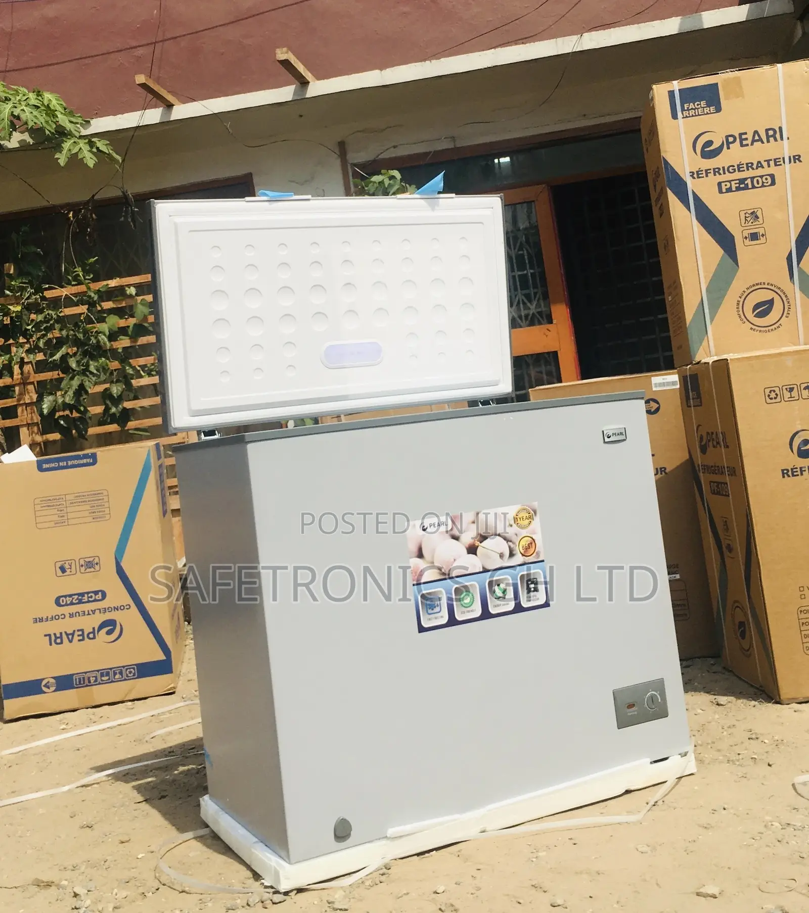 200 Liters Chestfreezer Electric PCF-240 Singledoor Pearl