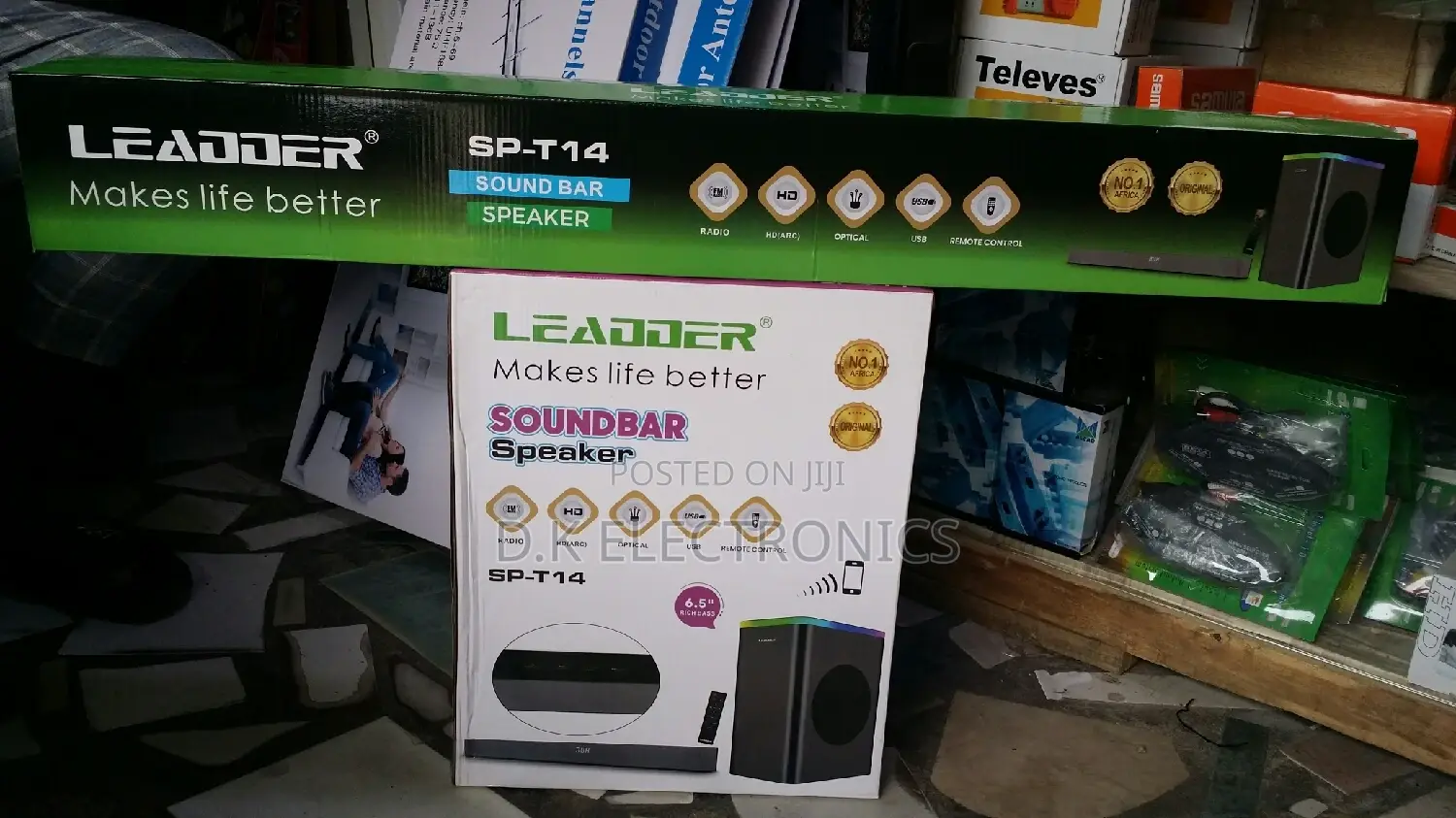 Deep Bass Ledder Sp-T 14 Soundbar