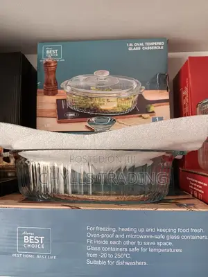 Glass Bowl With Cover