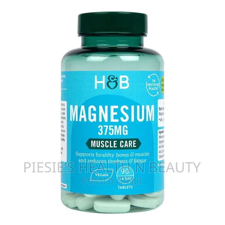 Holland Barrett Magnesium 375mg 90 Tablets