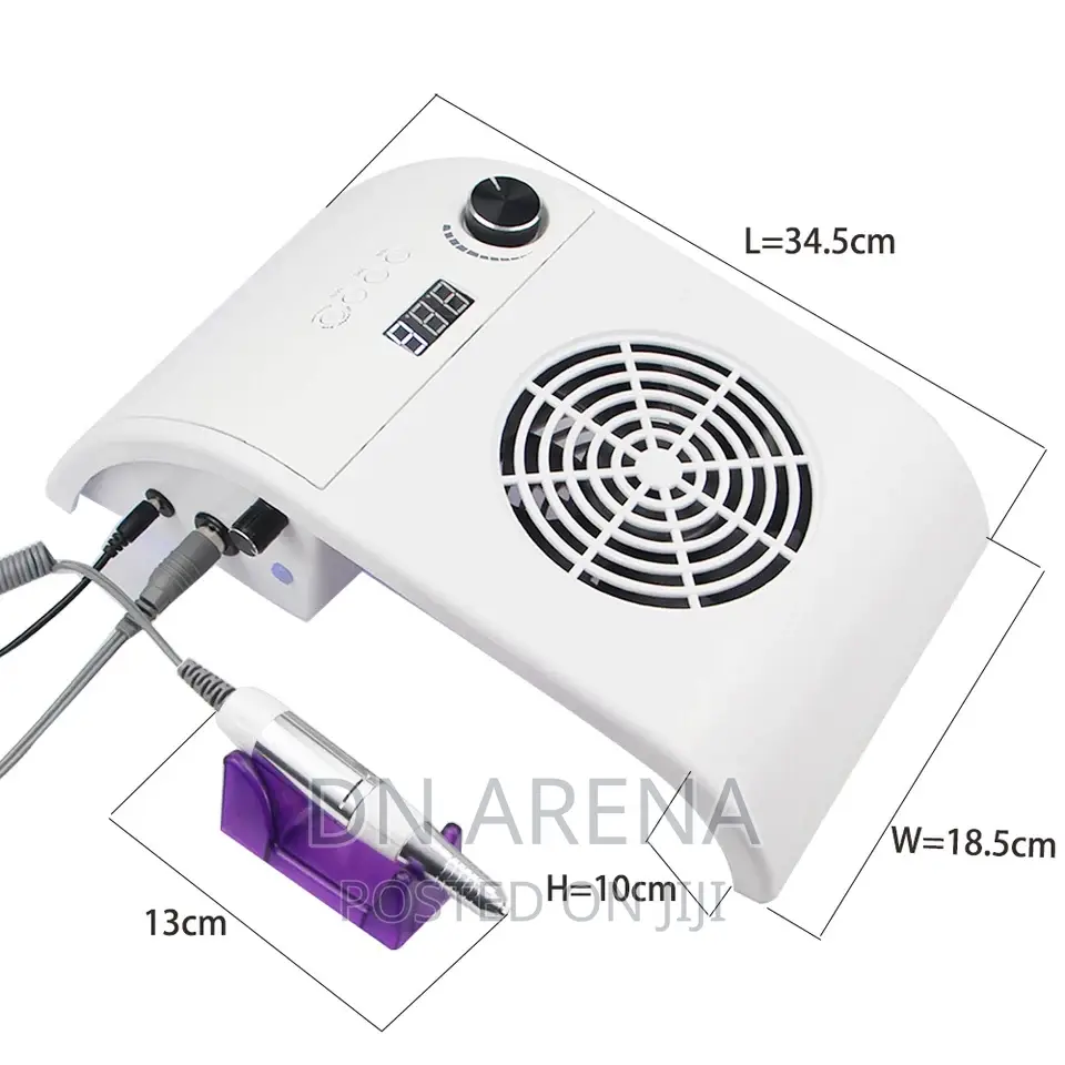 3 in 1 54W UV Led Nails Lamp With Dust Collector