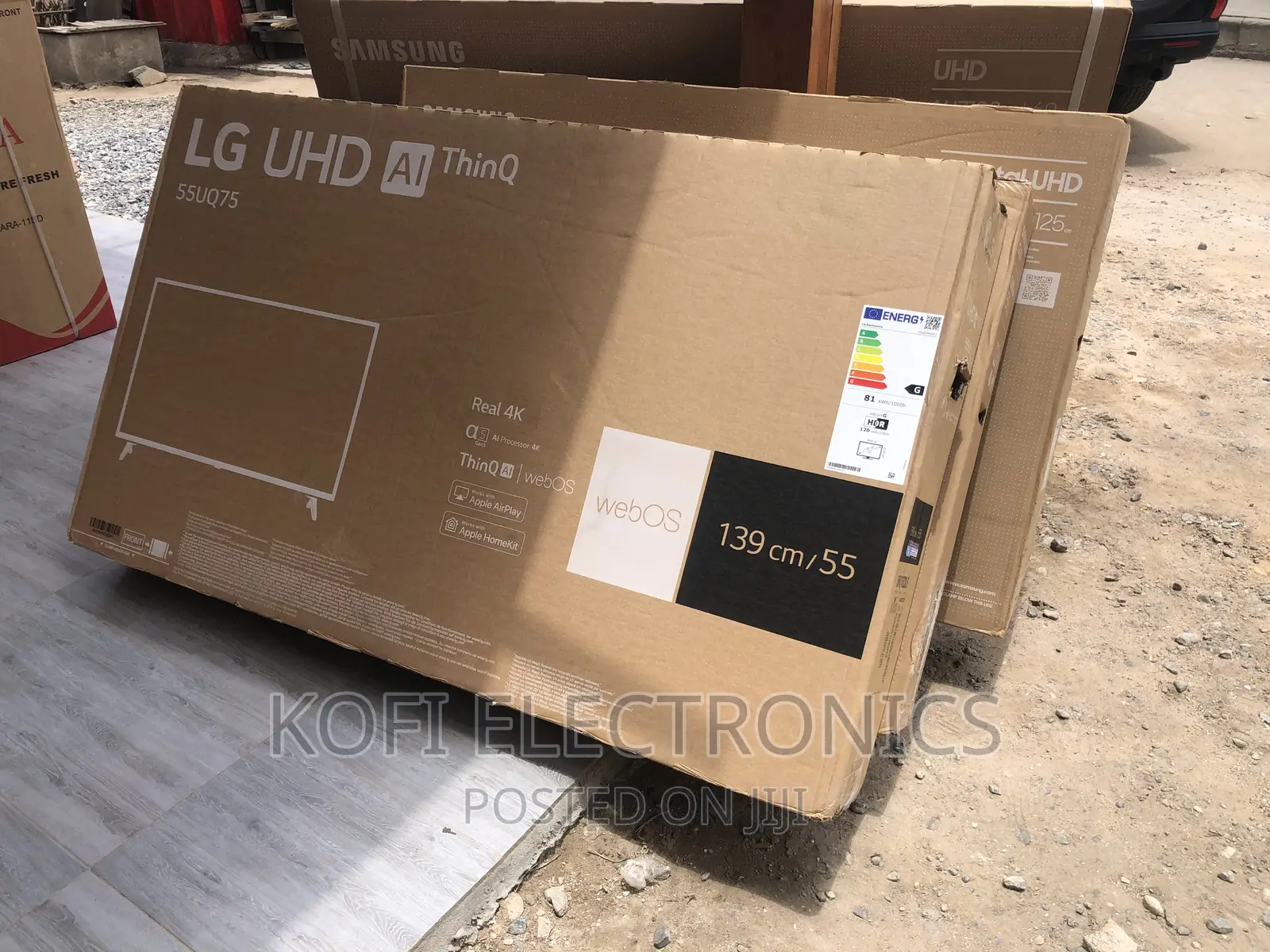Cinema Quality Viewing LG 55UQ75003 55" UHD HDR Smart Tv