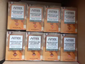 AMBI - African Black Soap Face Body Bar 150g 3pack