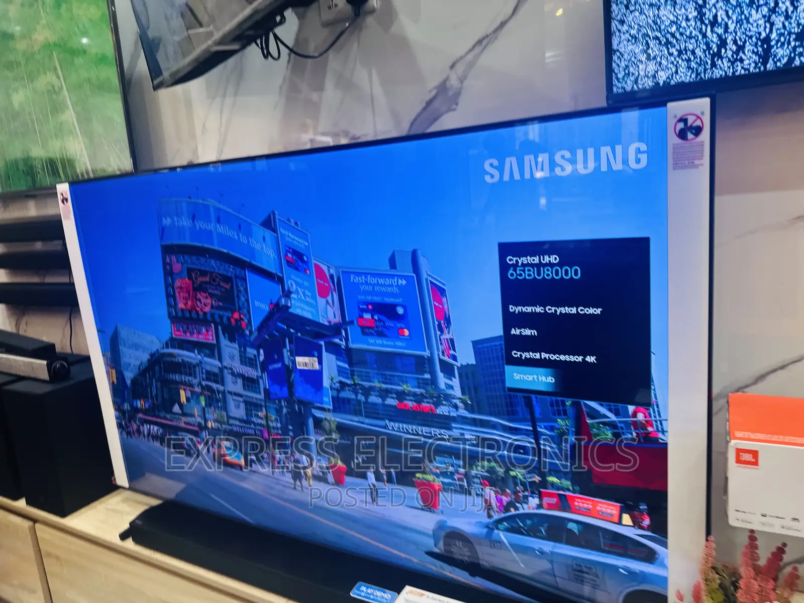 Samsung UHD Smart Glossy Tv 55”Au7022 Tv 