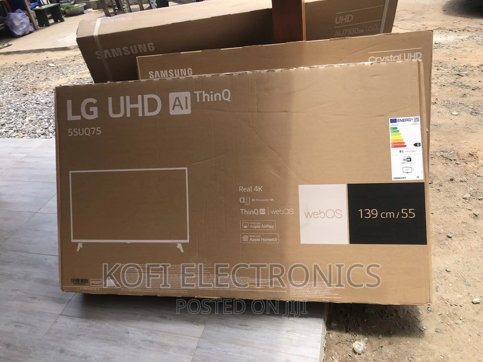 Ai Brightness Control LG 55uq75003 55" Uhd HDR Smart LED