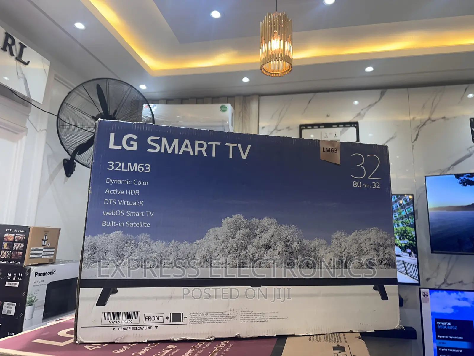 Dynamic Color 32”LQ630 FHD Smart Glossy Sleek Slim Tv