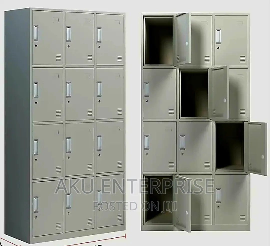12 Door Office Cabinet School Steel Metal Locker