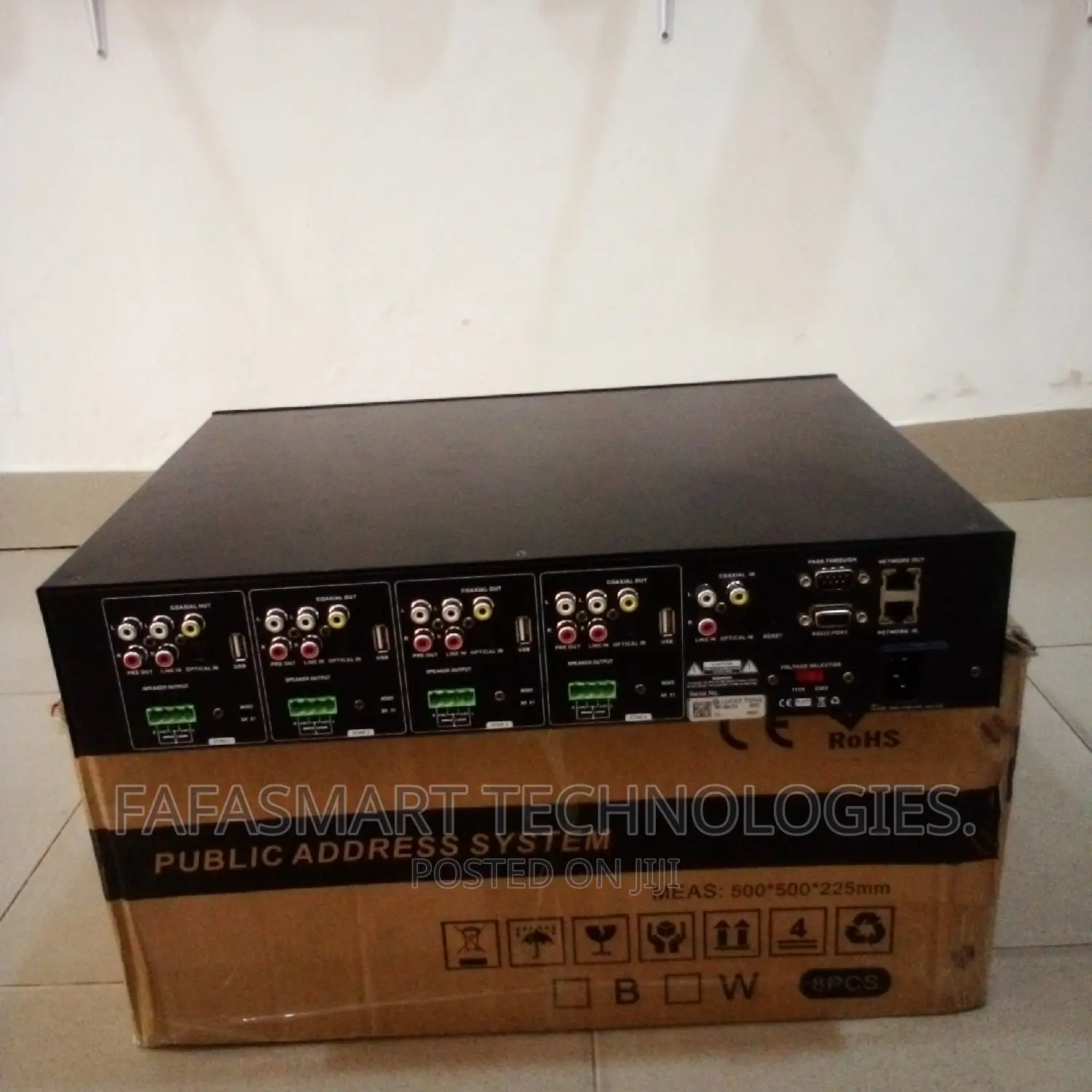 4 Zones Multi Room Amplifier