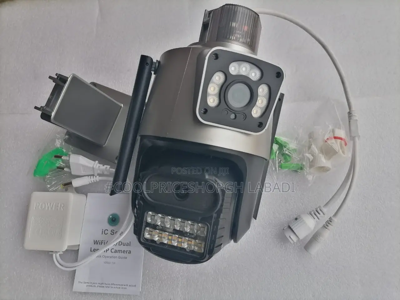 IP PTZ Wifi HD Dual Lens Camera