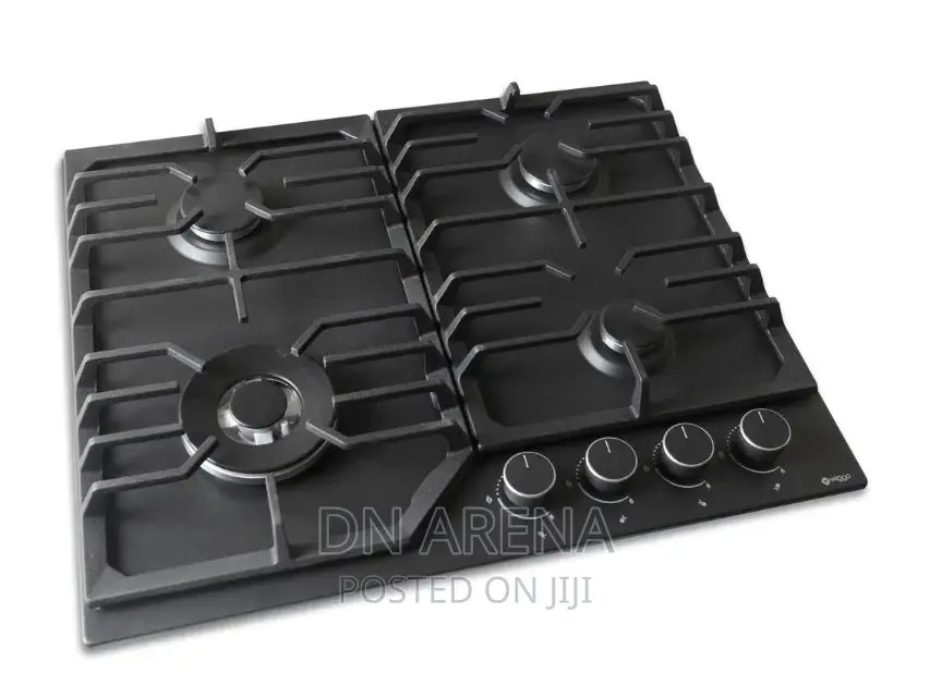 Wiggo 4 Burner Gas Hob In-Built Can Be Put on Countertop