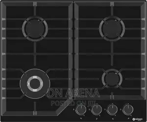 Wiggo 4 Burner Gas Hob In-Built Can Be Put on Countertop