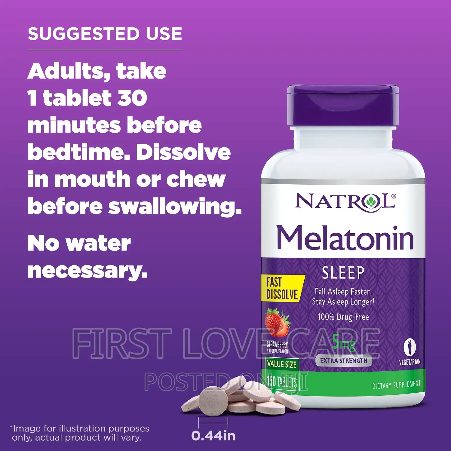 Natrol Melatonin Sleep 5mg Extra Strength
