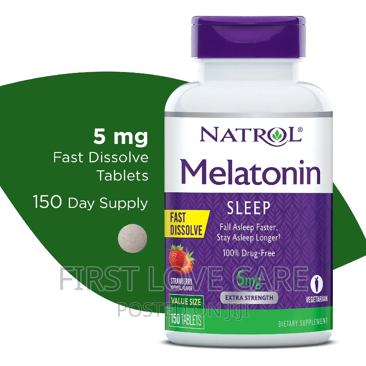 Natrol Melatonin Sleep 5mg Extra Strength