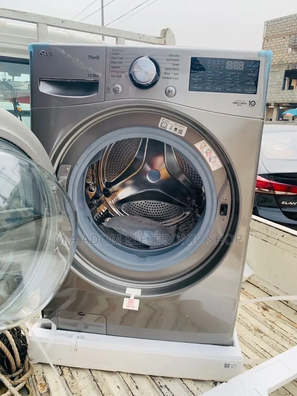 Sealed in Box 15kg Front Load Washing Wash Dry Machine