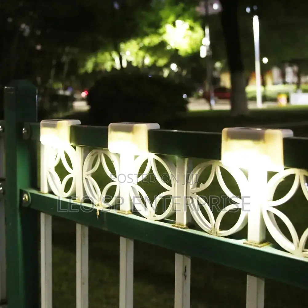 Led Solar Power Stair Step Fence Lamp