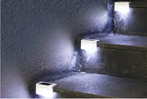 Led Solar Power Stair Step Fence Lamp