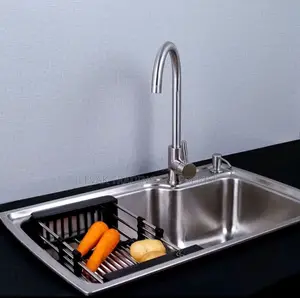 Sink With Basket - 20cm Deep Kitchen Basin Sink