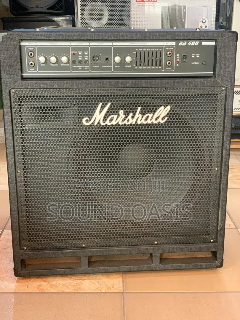 400 Bass Combo
Marshall Ba 400 Bass Combo