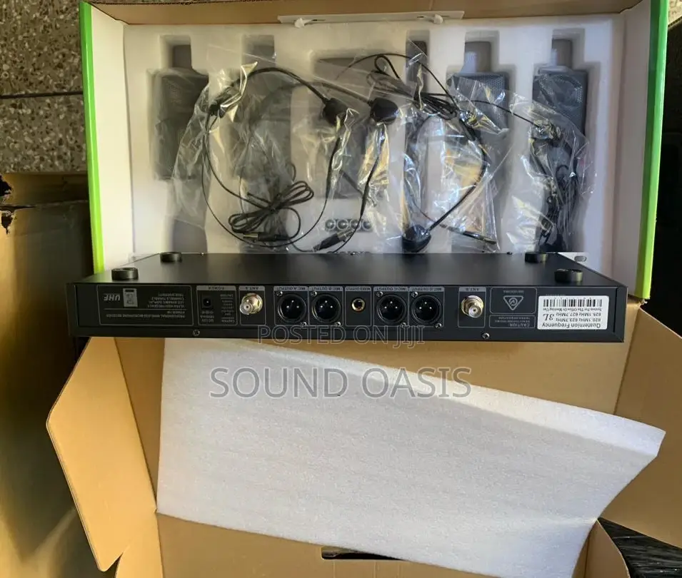 Shure U-8700 Professional Wireless Head Microphone (4-in-1)