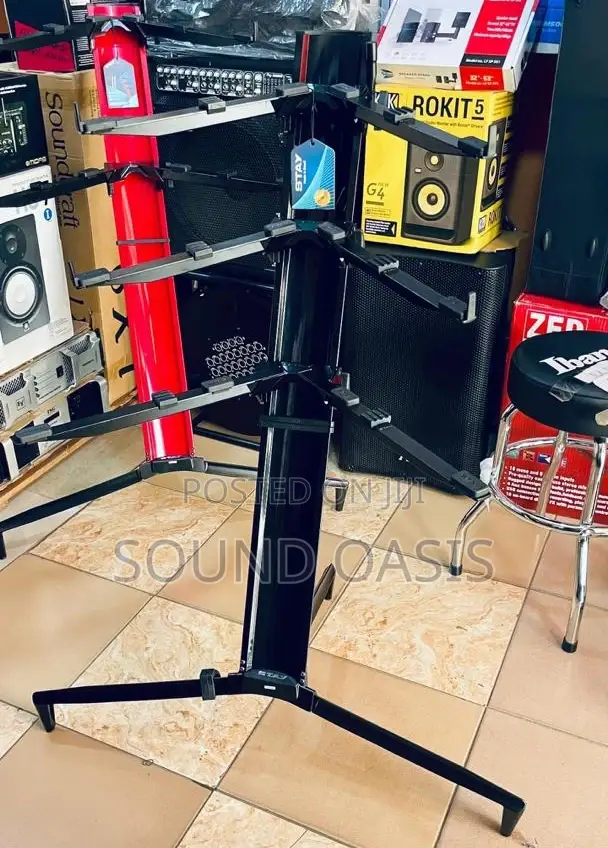 Stay Tower 1300/03 Three Tier Keyboard Stand – Black