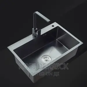 Single Bowl Kitchen Sink Black(60x45cm)