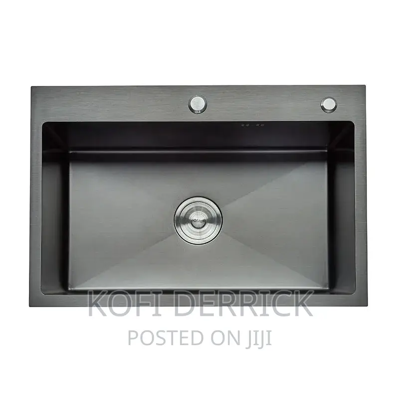 Single Bowl Kitchen Sink Black(60x45cm)