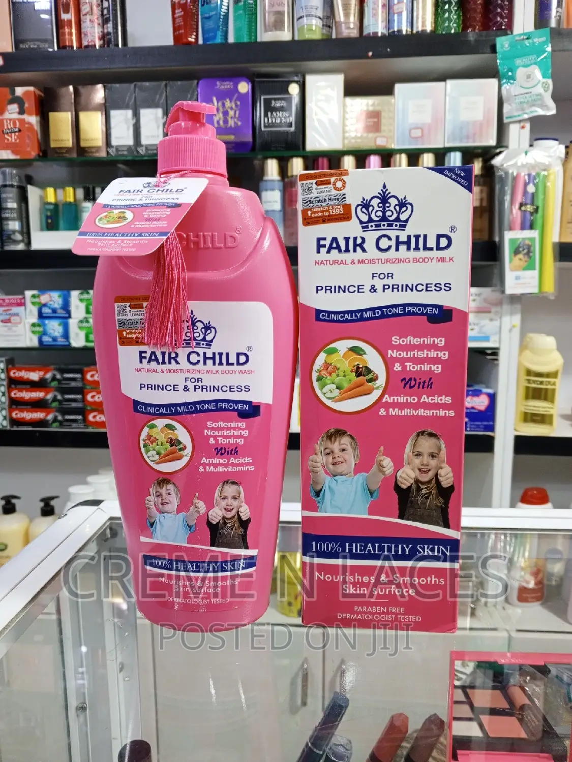 Fair Child Lotion and Shower Gel