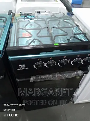 Nasco 4 Burners Gas Cooker