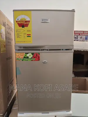 Westpool 80 Litres Silver Table Top Double Door Refrigerator