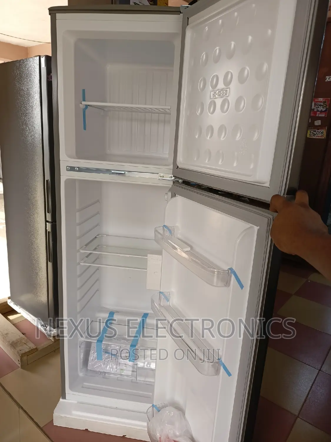 Brand New Roch 166ltrs Double Door Fridge.