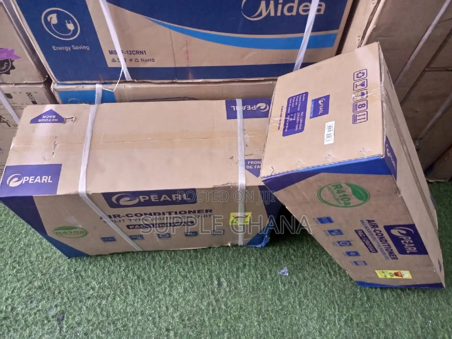 White Air Condition 1.5hp Pearl Air Conditioner Brand New