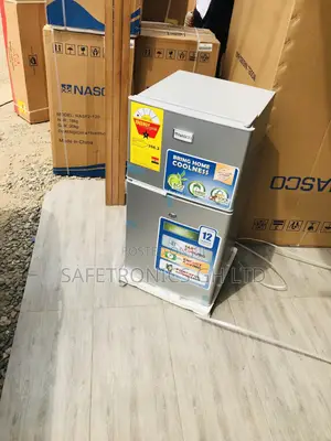Topfreezer Gray Reliable Nasf2-120 Doubledoor Nasco Fridge