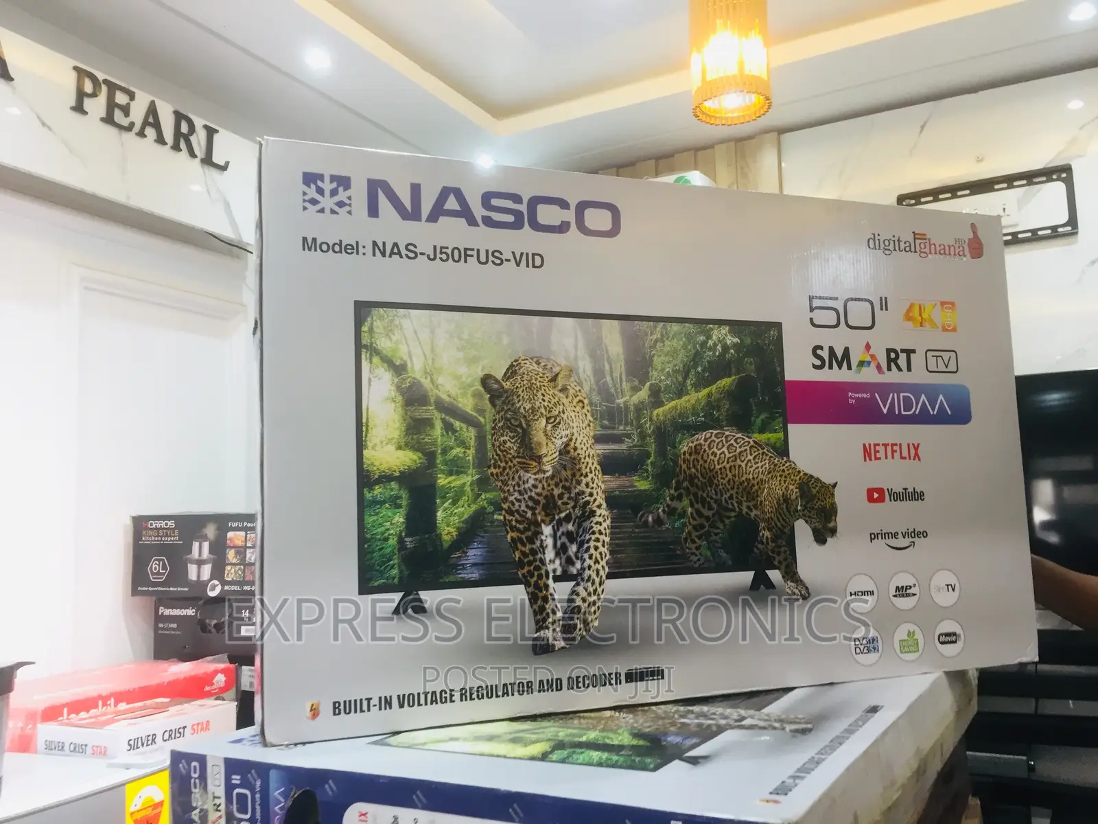Smart Android  Nasco 50”UHD Smart Tv 