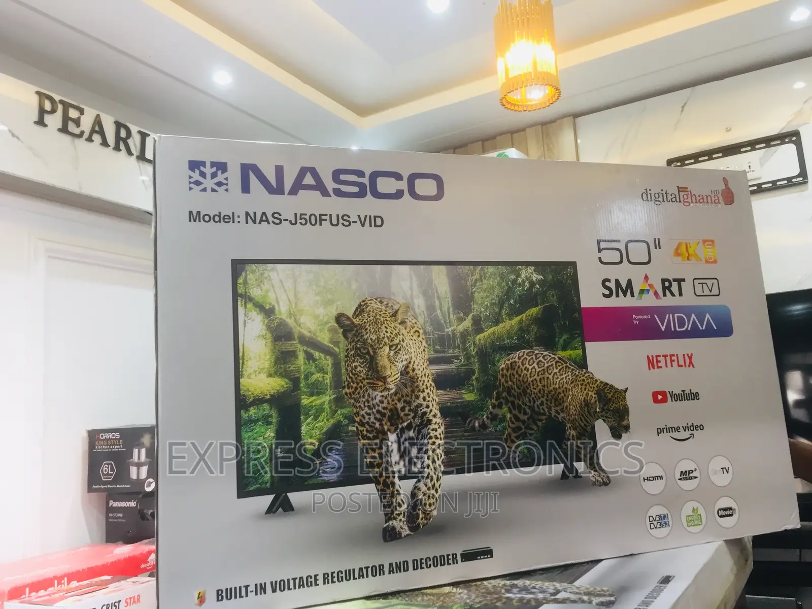 Smart Android  Nasco 50”UHD Smart Tv 