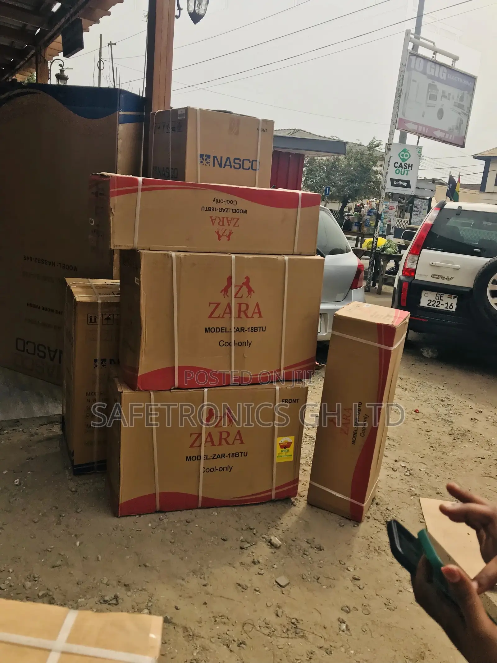 Split R410 Gas Electric White Zara Airconditioner