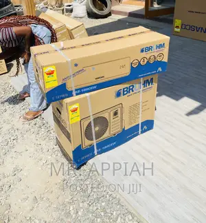 Unique Bruhm 1.5hp Split Type Electric Ac(White)R410.