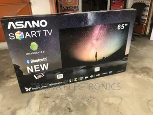 Brand New Asano 65inch Smart Tv