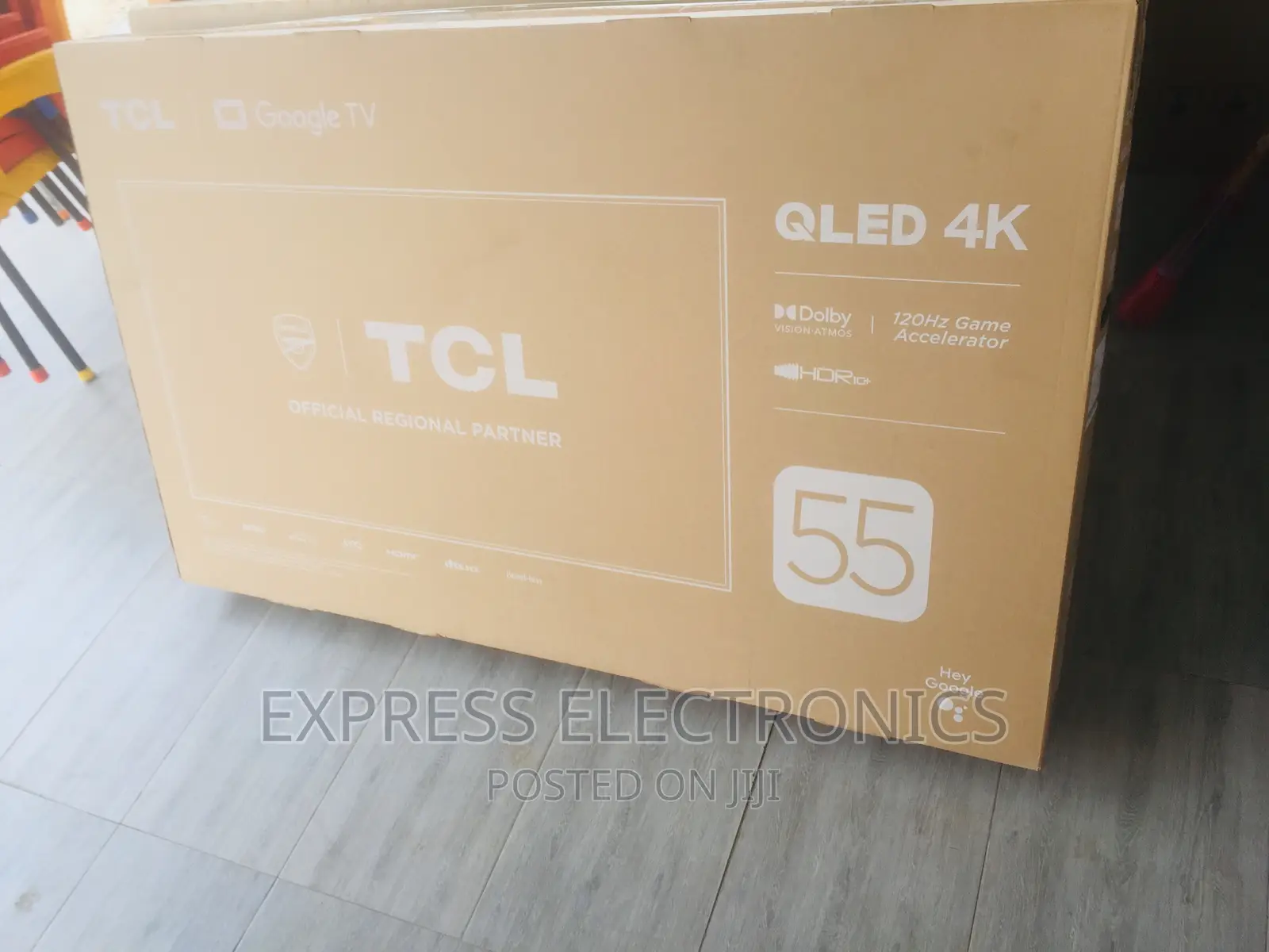Powerful Dynamic UHD QLED Smart TCL 55”C645 Tv 