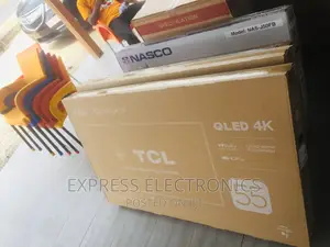 Text Us for Your QLED TCL Tv UHD Smart Glossy Tv 