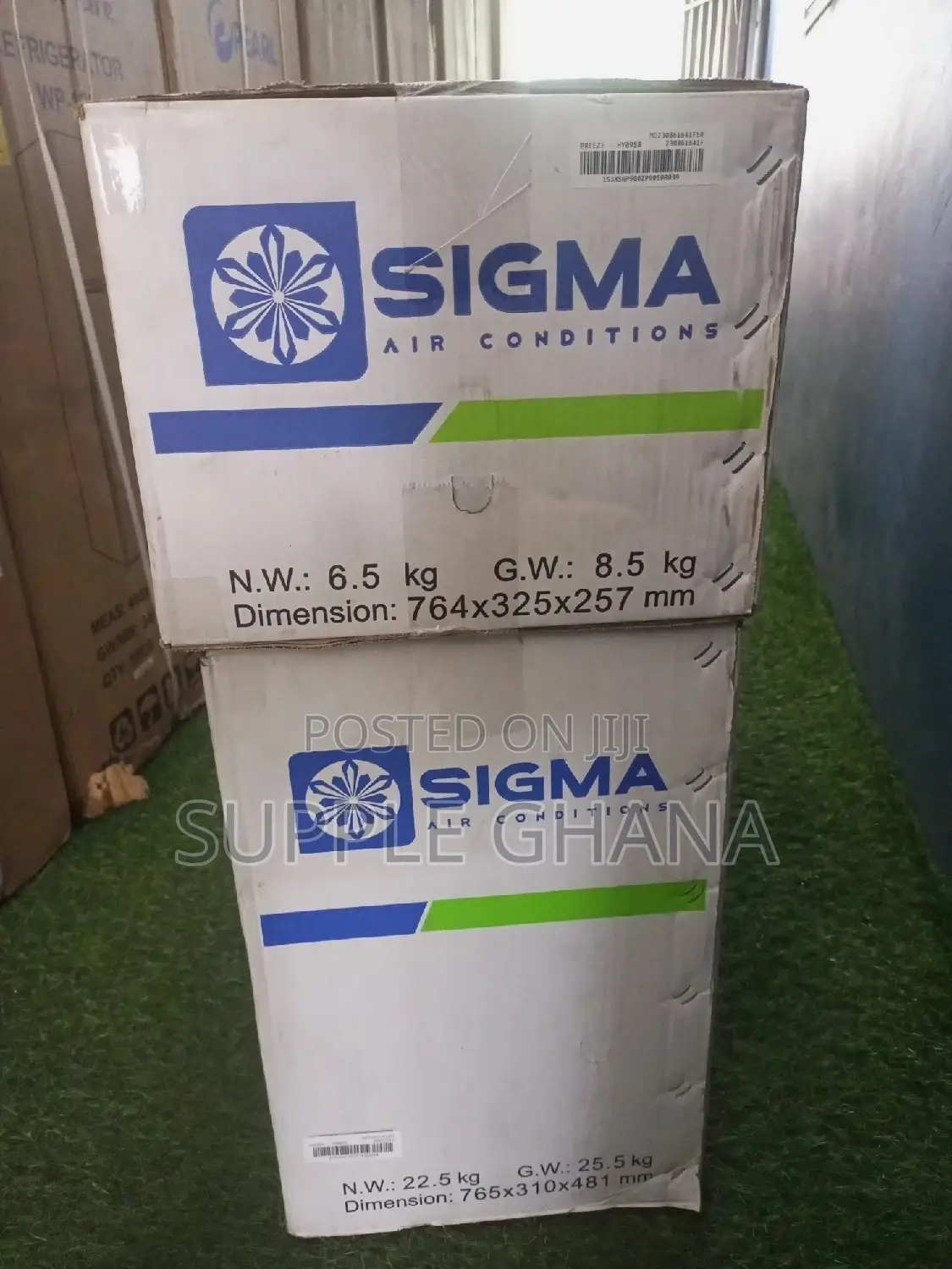 White Air Condition Sigma Air Conditioner