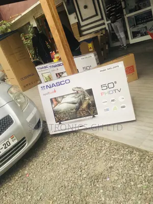 Full HD Black Electric Nasco 50 Inches Glossy LED Digital Tv