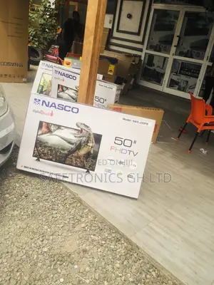 Black Full HD Glossy Electric Digital LED 50 Inches Naco Tv