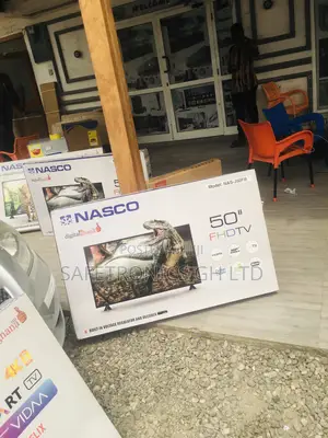 Black Full HD Glossy Electric Digital LED 50 Inches Naco Tv