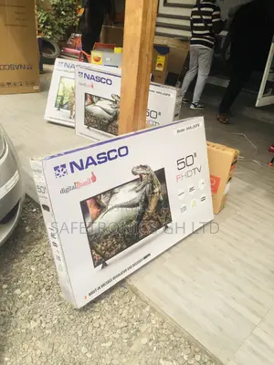 Digital Full HD Nasco LED Glossy Electric 50 Inches Black Tv