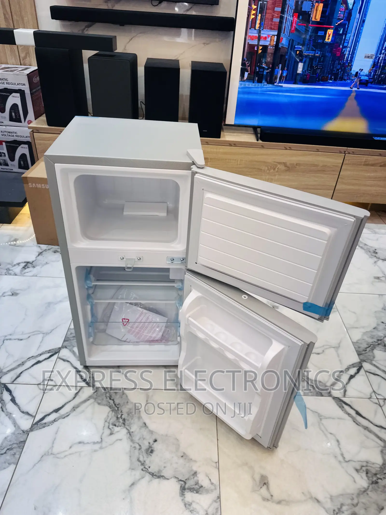 Mini Cute Size Double Door Fridge Nasco Nasf2-120 —