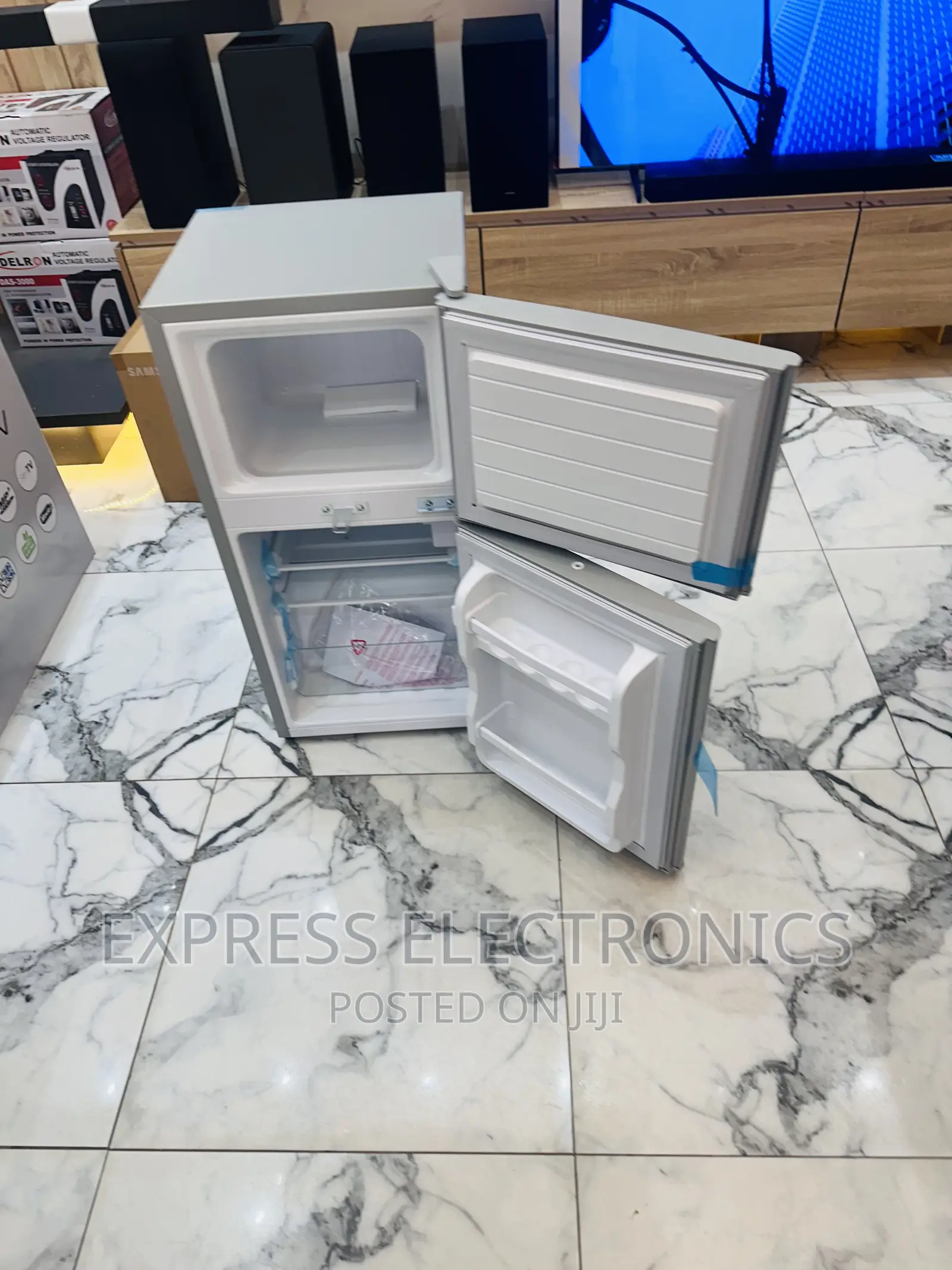 Cute  Sleek Double Door Fridge Nasco Nasf2-120 —