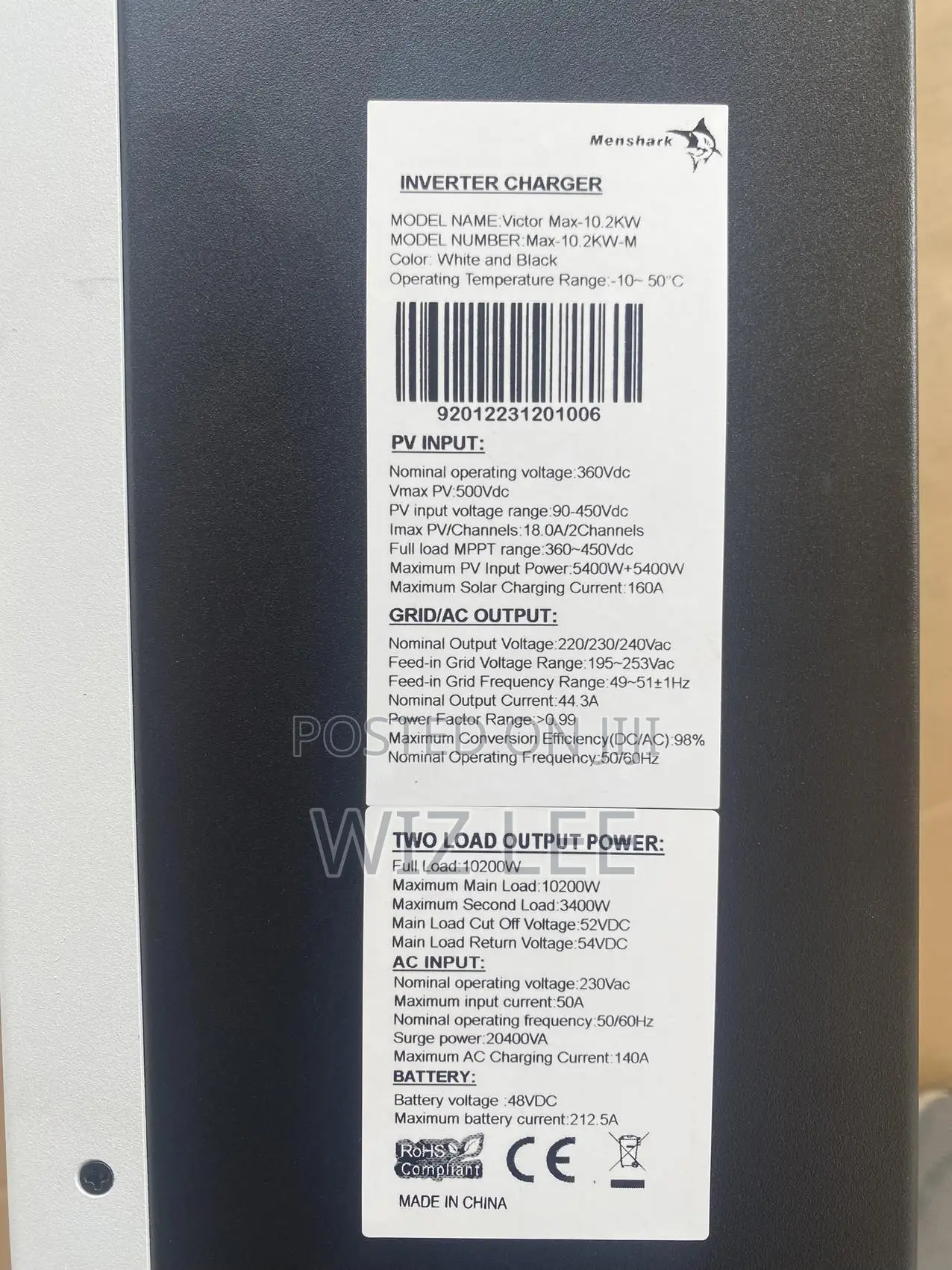 10.2 Hybrid Solar Power Inverter