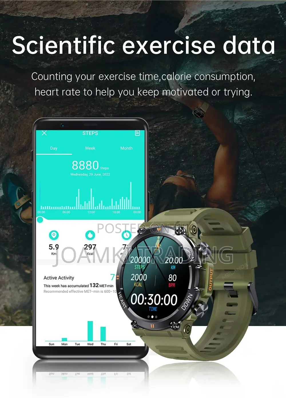 1.39 Inch Hd Bluetooth Call Smart Watch , Ip67, Android, Ios
