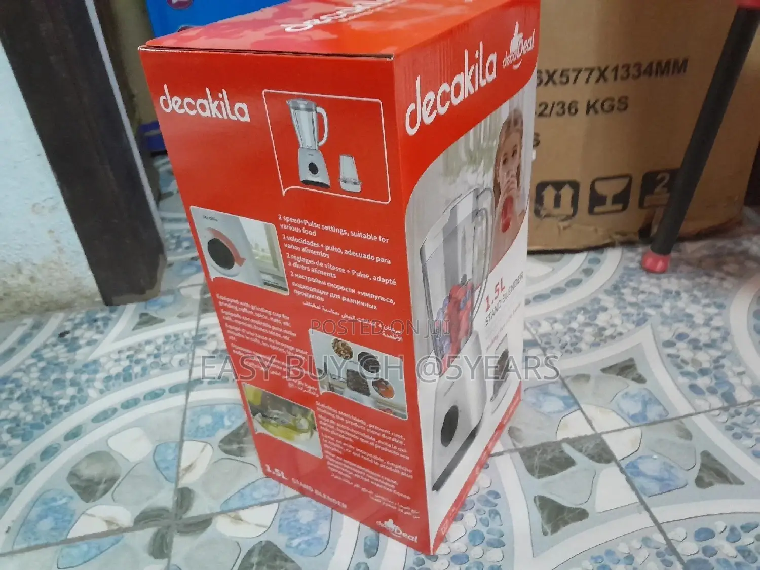 Decakila Electric Stand Blender 1.5l Quality