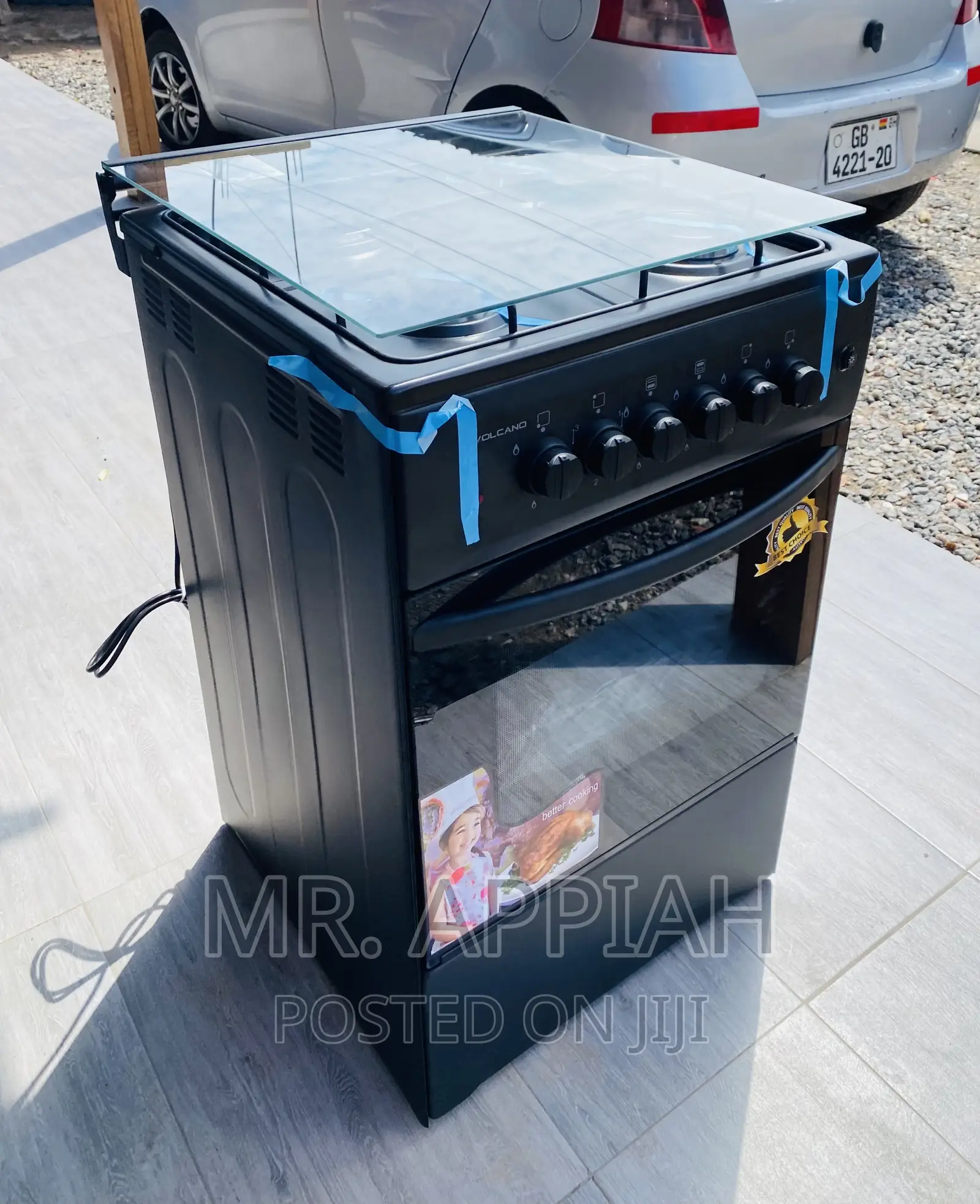 Purchase Authentic Volcano 3 Gas + 1 Electric Burner,Black